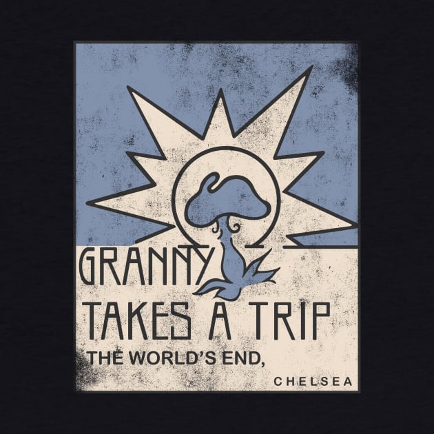 Granny Takes a Trip Brand Clothing Label by Foster and Tara